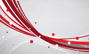 Red Lines Card Design
